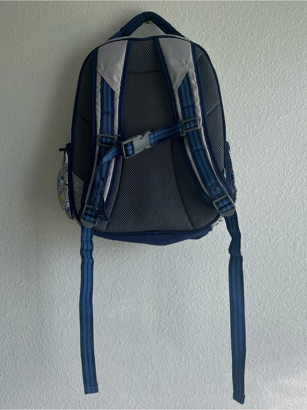 Pottery Barn Kids Jax construction glow-in-the-dark Mackenzie backpack small